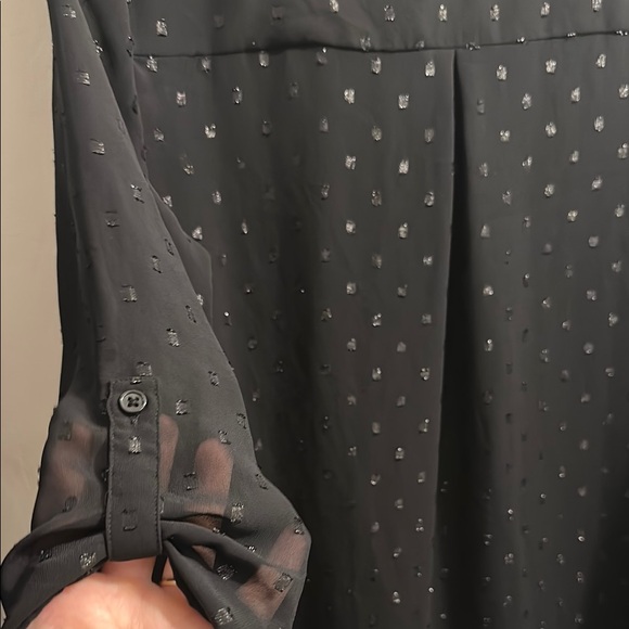 Maurices Gray Embellished 3/4 Sleeve Tunic - Picture 13 of 14